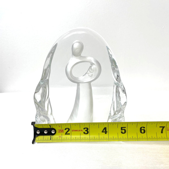NWT VTG Enesco Kim Lawrence Circle of Love Miracles glass sculpture - Picture 6 of 7